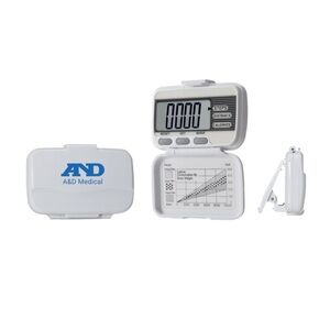 A&D Essential Pedometer XL-15 Tracks Steps, Distance & Calories NIP
